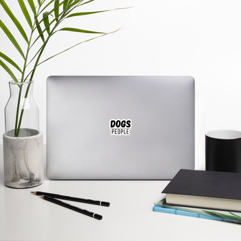 Dogs Over People Vinyl Sticker