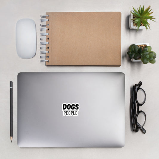 Dogs Over People Vinyl Sticker