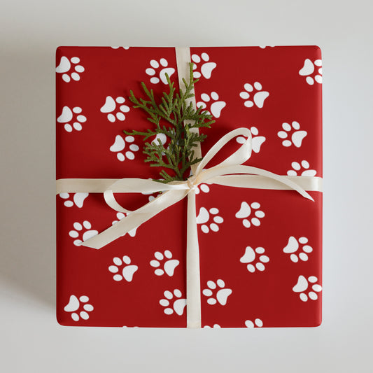 Santa Paws Gift Wrap Sheets