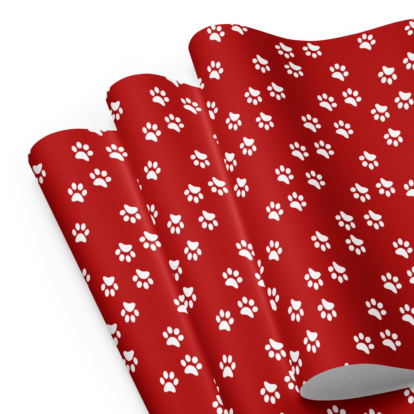 Santa Paws Gift Wrap Sheets